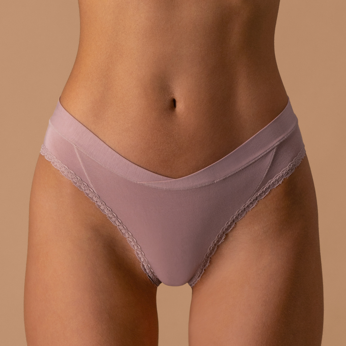 The Everyday Lace Cheeky - Dusty Mauve