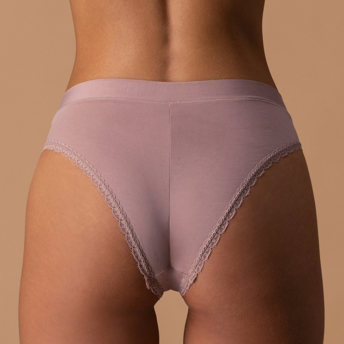 The Everyday Lace Cheeky - Dusty Mauve
