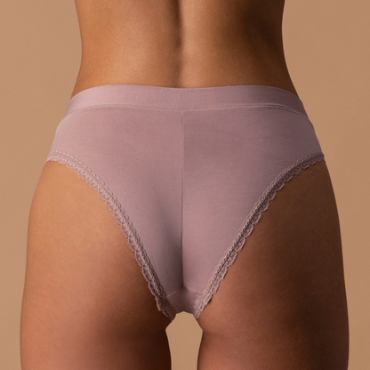 The Everyday Lace Cheeky - Dusty Mauve