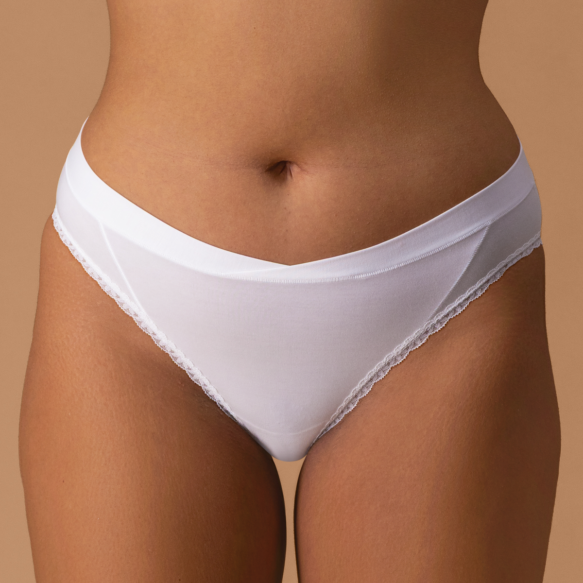 The Everyday Lace Cheeky - White