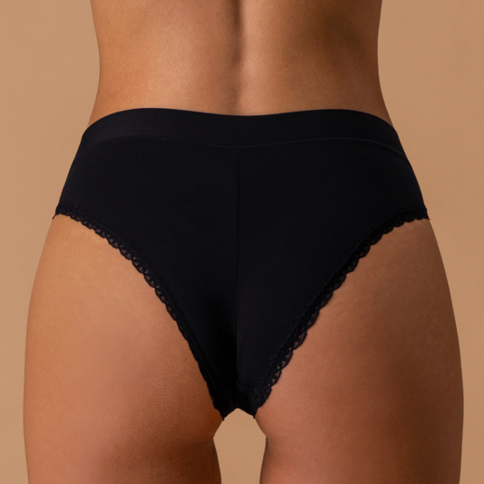 The Everyday Lace Cheeky - Black