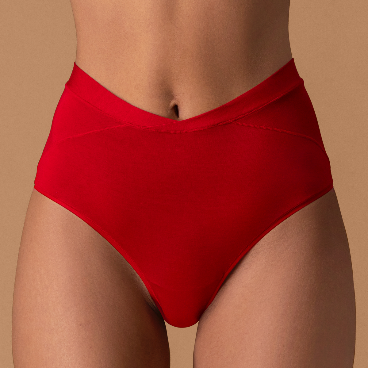 The Everyday High Waisted - Tomato
