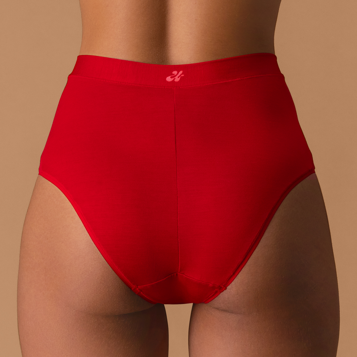 The Everyday High Waisted - Tomato